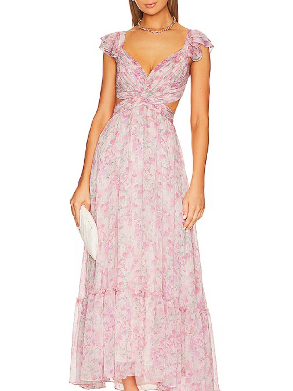 Astr the label Primrose dress in pink